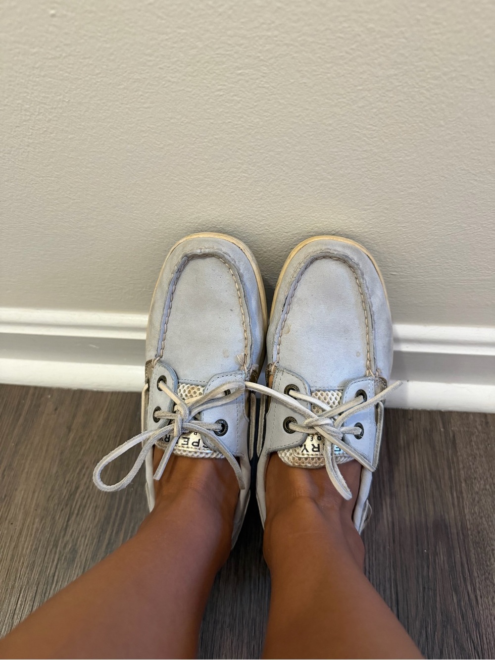 Light blue Sperrys